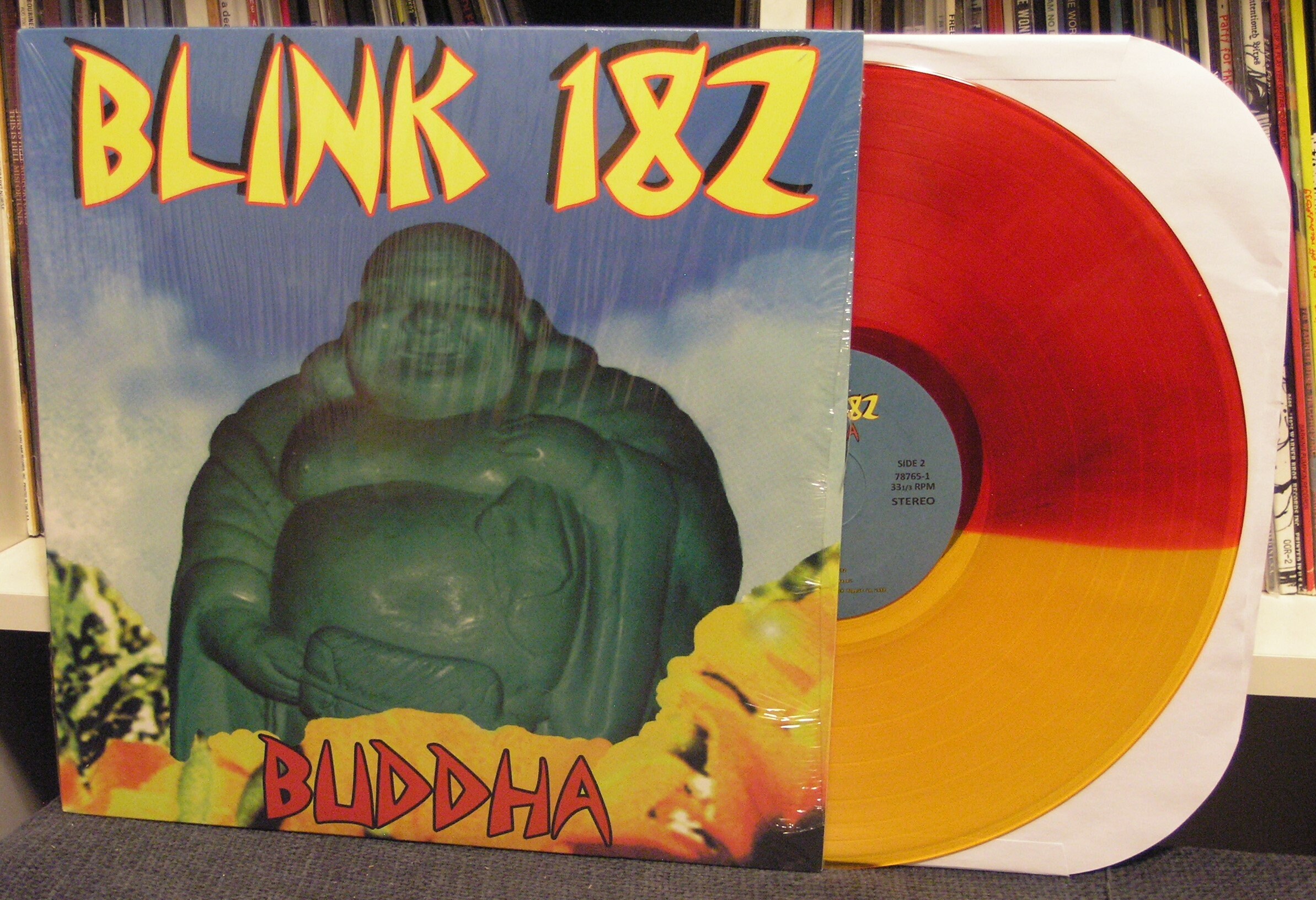 Blink 182 Buddha LP original pressadam et rope femme ポインテッド