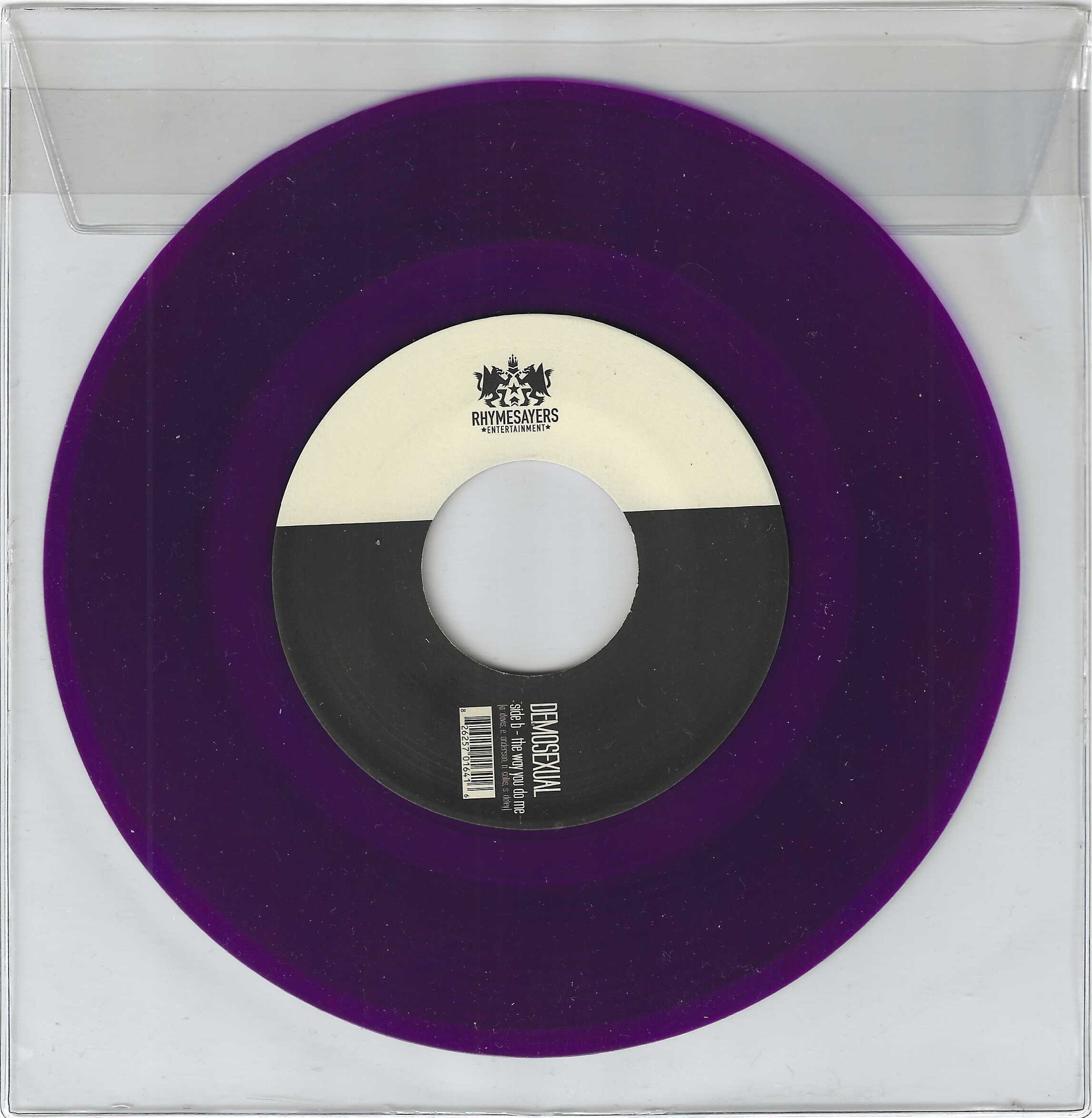 Atmosphere demosexual 7 NM purple Vinyl - Etsy