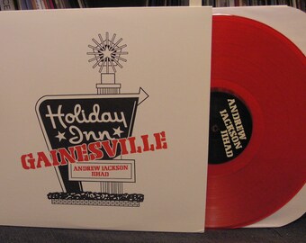 Andrew Jackson Jihad "Live Holiday In(n) Gainesville" LP NM (Pressed on Red Vinyl) (Limited to /347 copies) (Out of Print) AJJ