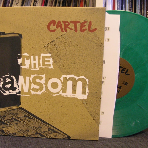 Kartellkartell "The Ransom EP" LP NM (gepresst auf Grünes Vinyl) (Limitiert auf /400 Exemplare) (Out of Print)