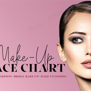 Makeup Face Chart. Face Chart. Makeup Consultation Form. Makeup Template. Makeup Artist Forms.