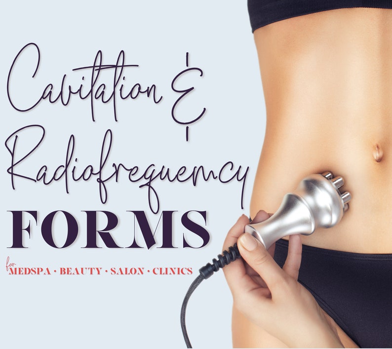 Ultrasound Cavitation and Radiofrequency Consent & Consultation Forms