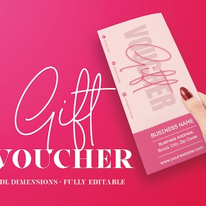 Modello di carta regalo modificabile. Modello di buono regalo per salone di bellezza, SPA, clinica, estetica, SPMU. Buono. Modello di tela.