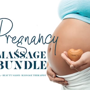 Paquete de masajes para el embarazo / Formularios de consulta de masajes para el embarazo / Masaje prenatal / Formularios de consentimiento para masaje prenatal. TOTALMENTE EDITABLE