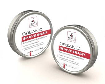 Organic Shave Soap by Shave Essentials
