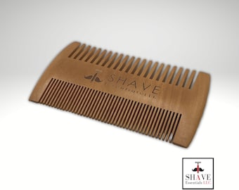 Wood Beard Comb by Shave Essentials