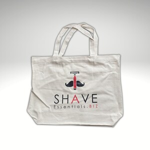 Canvas Tote Bag by Shave Essentials