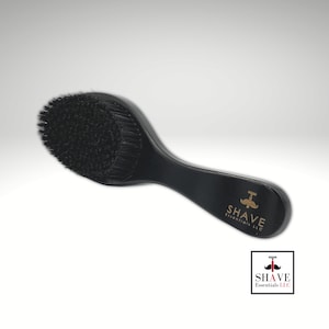 Boar Bristle Hair Brush with Handle by Shave Essentials