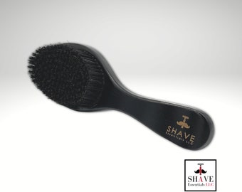 Boar Bristle Hair Brush with Handle by Shave Essentials