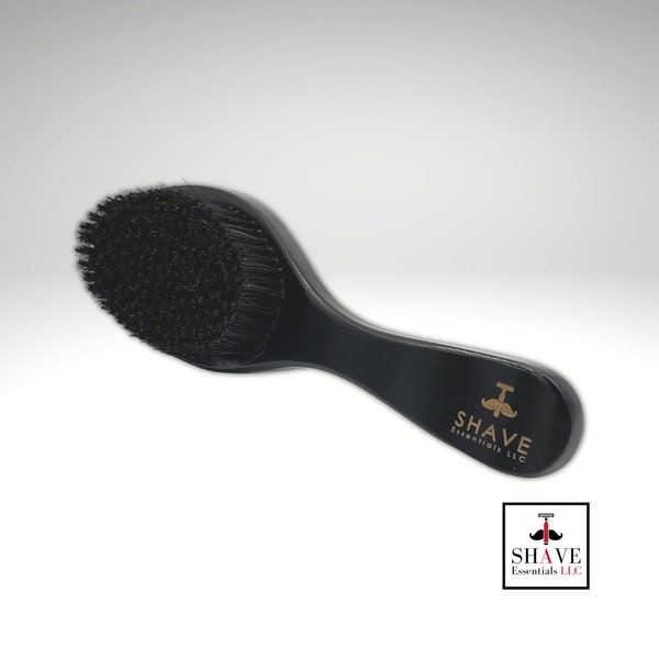 Boar Bristle Hair Brush with Handle by Shave Essentials