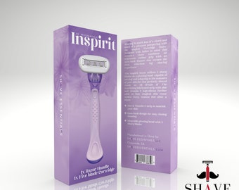 Inspirit Women's Cartridge Razor by Shave Essentials