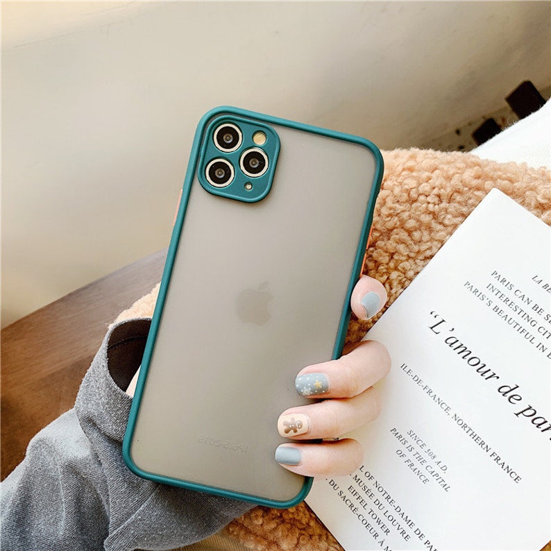 Matte Cool Dark Greeniphone Case Iphone X Case Iphone Xs Max Etsy