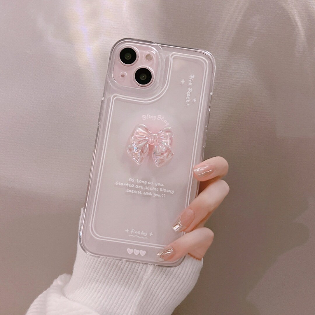 Clear Bow-knot Phone Case for Iphone 13 12 Case Iphone 13 Pro - Etsy