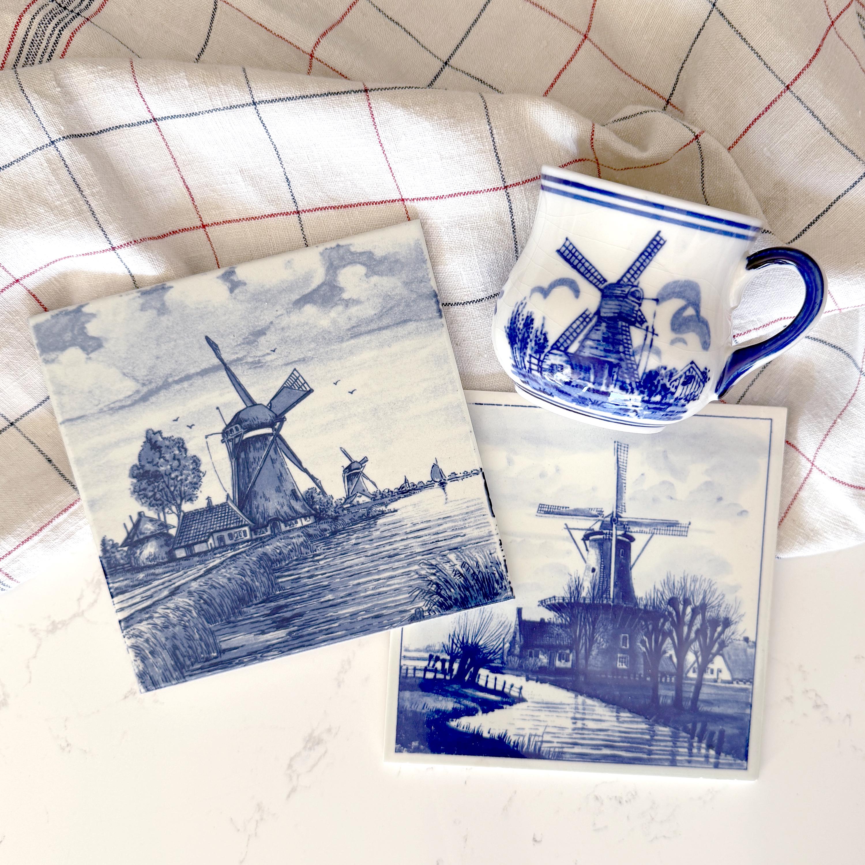 Delft Blue Dress - Etsy