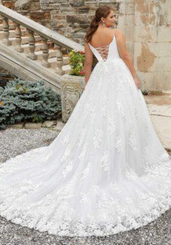 Morilee Suki Wedding Dress Style 2125 Floral Lace Wedding Etsy