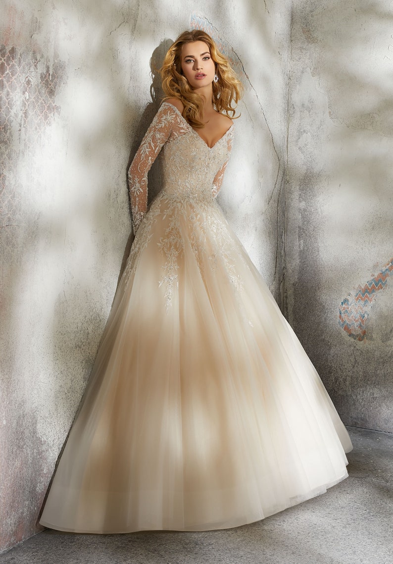 Morilee Laurel Wedding Gown 2018 Collection Bridal Tulle Etsy