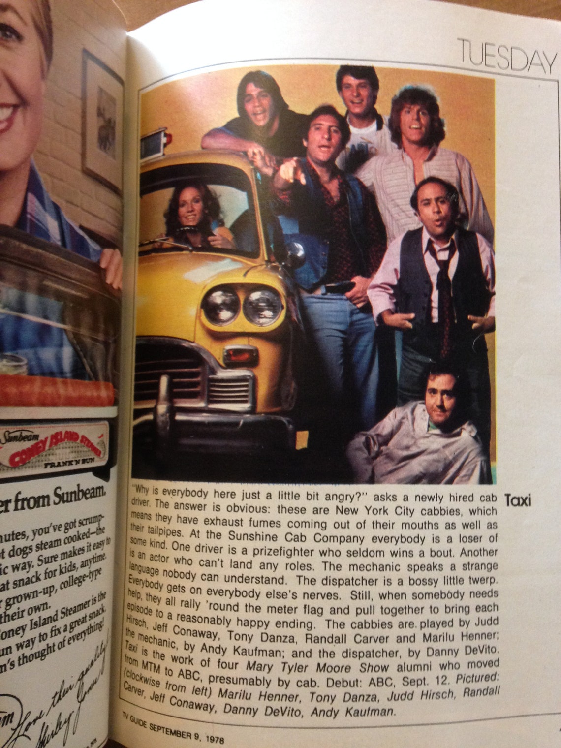 TV Guide 1978 Fall Preview Edition Etsy