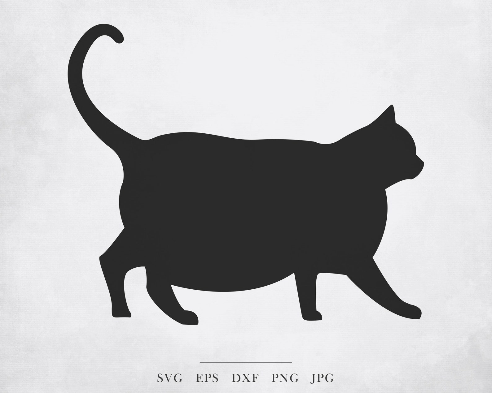 Cat Silhouette SVG Fat Cat Svg Fur Mama Svg Kitten Svg Cat Svg cat-silhouette-svg-fat-cat-svg-fur-mama-svg-kitten-svg-cat-svg