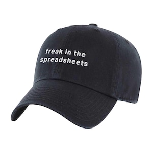 Freak In The Spreadsheets Hat