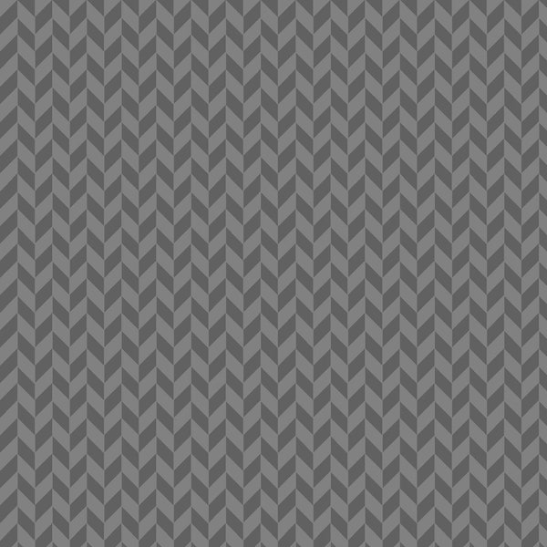 Dark Gray Herringbone Texture Designed by Kim Christopherson of Kimberbell Designs for Maywood Studios - MAS9397-K