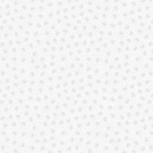 Tiny Tonals Tiny Dotty Floral White on White by Lewis & Irene - TT21-1