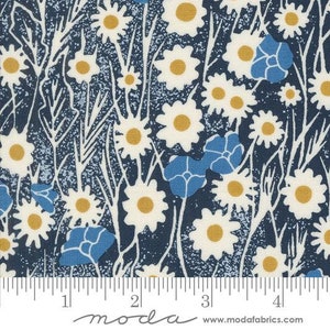 Field of Flowers Poppy Field Florals Navy by Katharine Watson for Moda Fabrics - 3312 19