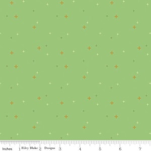 Sparkler Riley Green Sparkle by Melissa Mortenson for Riley Blake Designs - SC650-RILEYGREEN