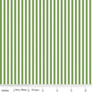Clover 1/8 Stripe by Riley Blake Designs - C495-CLOVER