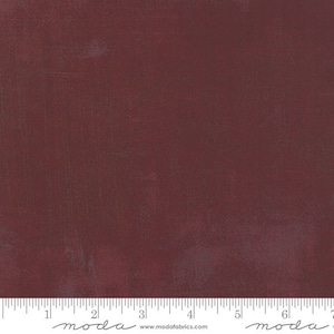 Grunge Burgundy by BasicsGrey for Moda Fabrics (30150 297)