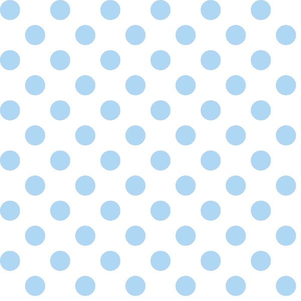 Dots Pale Blue Dots on White by Kim Christopherson of Kimberbell Designs for Maywood Studios - MAS8216-B