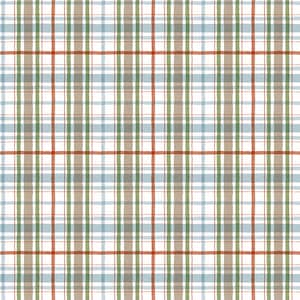 Santa&#39;s Tree Farm Plaid Snowy by Lisa Audit for Riley Blake Designs - C16453-SNOWY