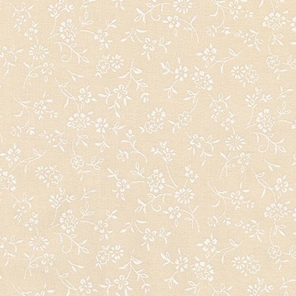 Pale Prints Floral Ivory by Sevenberry for Robert Kaufman Fabrics - SB-87161D3-2