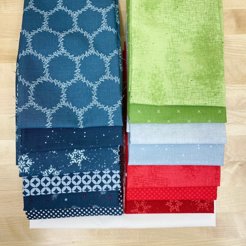 Winter Magic Quilt Pattern by Andy Knowlton of A Bright Corner Etsy