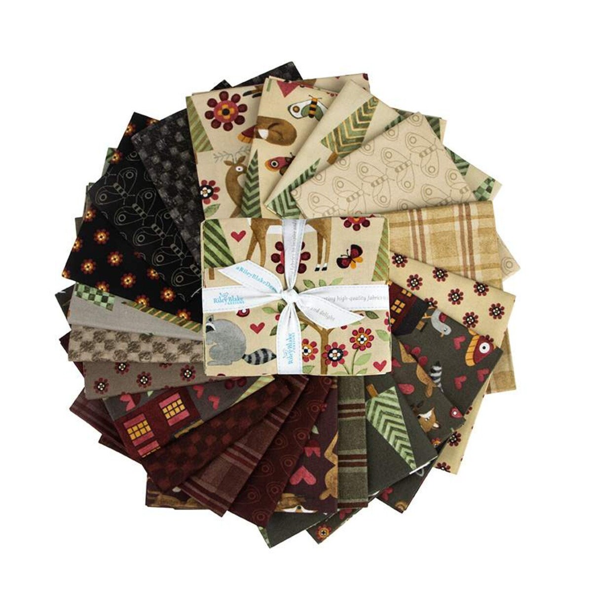 Snowed In 26 pieces of 18 x 21 cuts FQ bundle designed by Heather ...