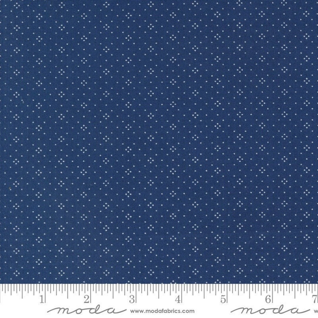 Denim & Daisies Eyelet Midnight Jeans by Fig Tree Co for Moda Fabrics ...