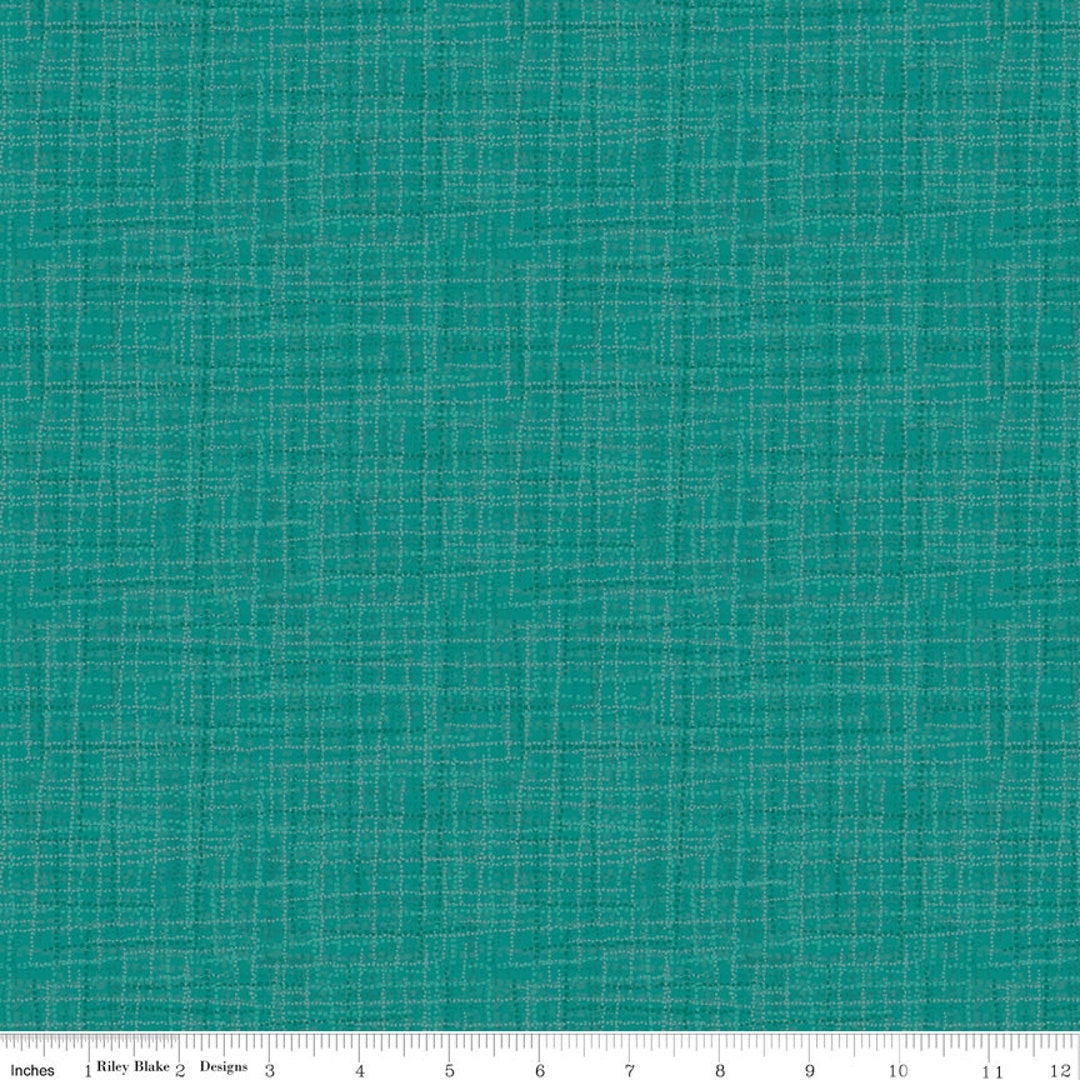 Grasscloth Cottons Teal by Heather Peterson for Riley Blake Designs ...