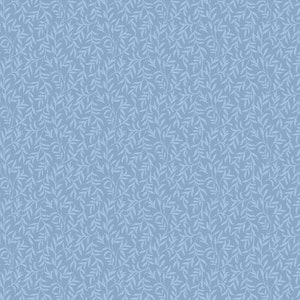 Viney Leaves Light Denim by Wilmington Prints - 1817 39142 401