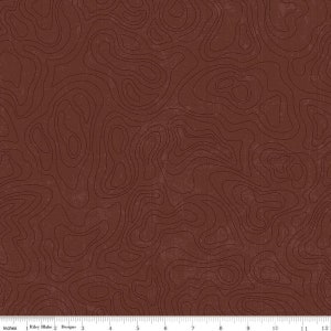 May include: A seamless pattern featuring a brown background with a repeating design of dark brown contour lines that resemble topographic maps.