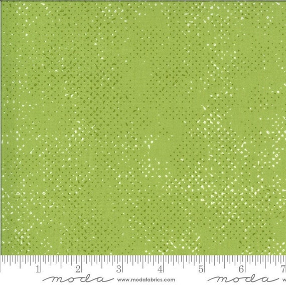 Spotted Quotation Pistachio by Zen Chic for Moda Fabrics 1660 Etsy