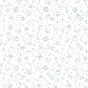 Santa&#39;s Tree Farm Snowflake Snowy by Lisa Audit for Riley Blake Designs -  C16454-SNOWY