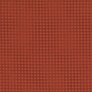 Tejido pata de gallo ruborizado carmesí de Cheryl Haynes para Benartex Designer Fabrics - 7564-18