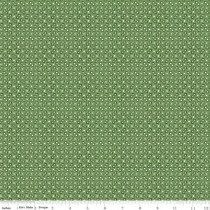 Calico Flowerbed Basil by Lori Holt of Bee in my Bonnet for Riley Blake Designs - C12853-BASIL