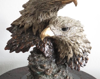 Art bronze sculpture "American Pride" by DeLier