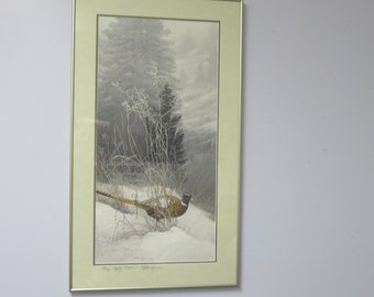 Color In The Snow by artist Stephen Lyman, S/N LE print