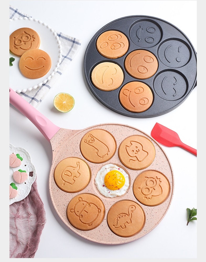 Animal Pancake Pan Double-sided Pancake Maker For Kids Animal Pancake Maker  Pan Nonstick Waffle Maker Pancake Mold Griddle For - AliExpress