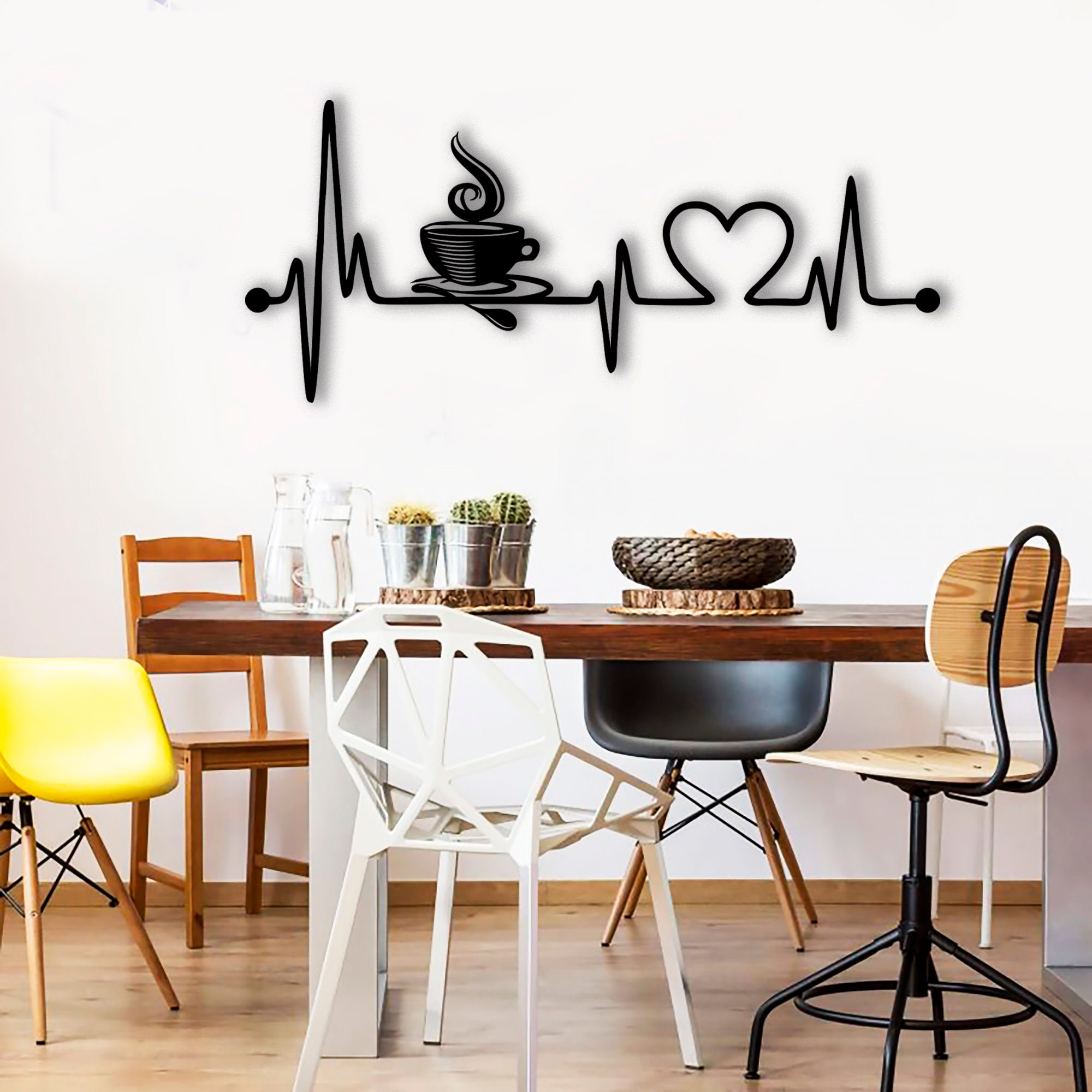 Metal signs for kitchen Metal wall art Kitchen and dining Etsy
