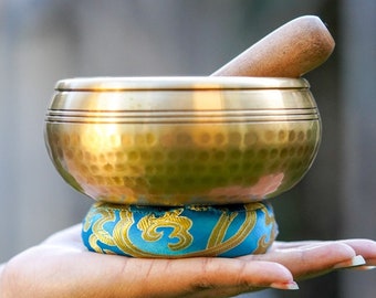 Singing bowl small size | Antique Style Hammered Tibetan Bowl | Meditation and Sound healing Tibetan Bell