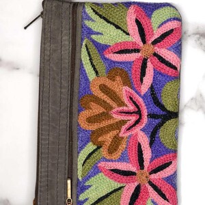 Colorful Wristlet Purse Fashionable Purse Kashmiri Style Cashmere Purse A Stylish Mother's Day Gift image 10