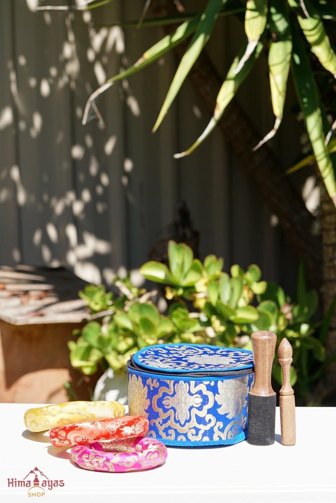 Singing Bowl Case or Gift Box Essential Accessory for Tibetan Singing