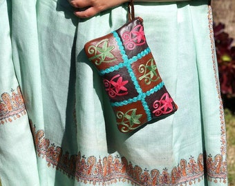 All Purpose Women Purse |  Kashmiri Embroidery Redefining Fashion for Women  |  A Statement Piece!